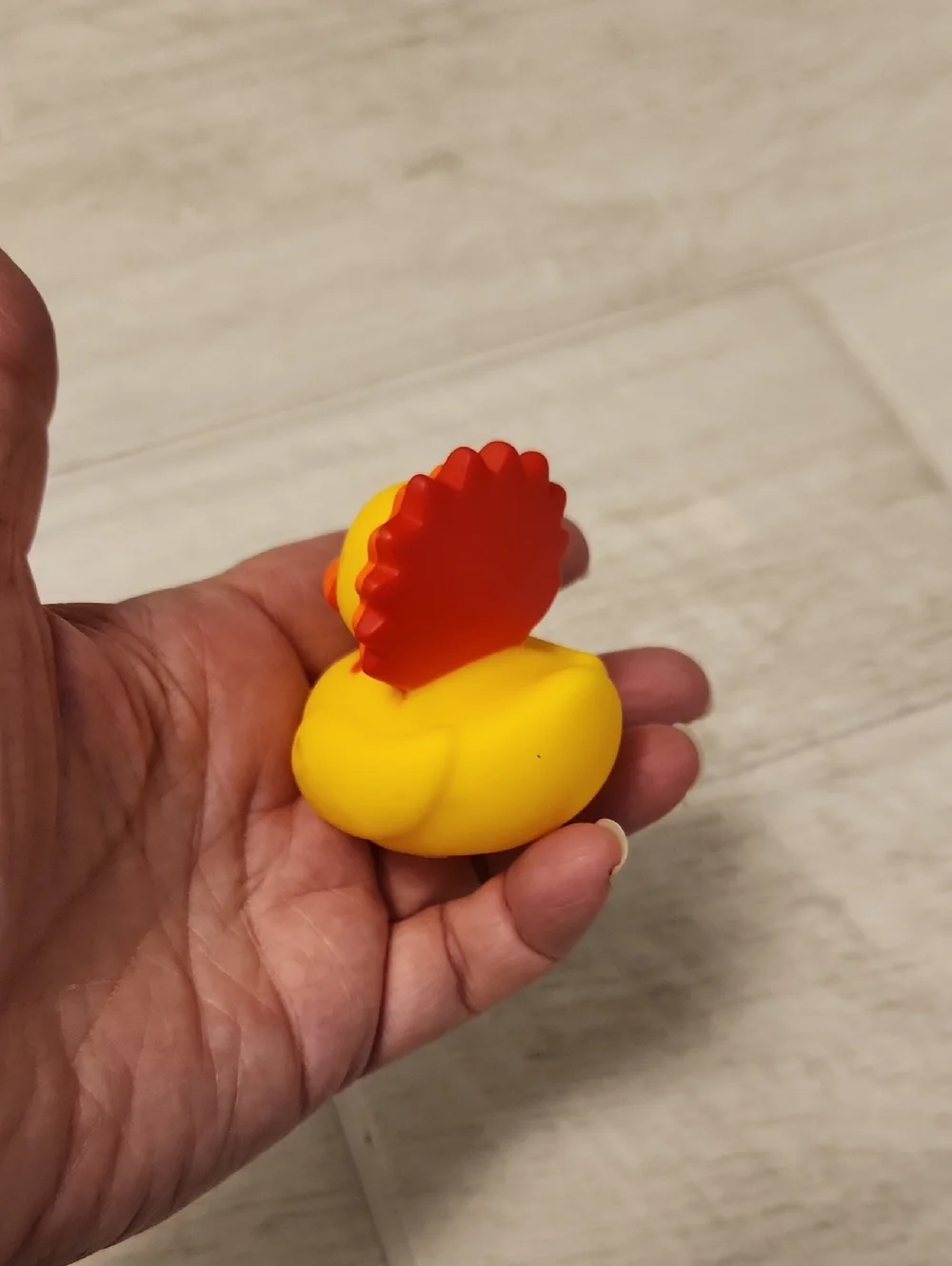 Yellow & Orange Duck Bath Toy - Kids Bath Toy